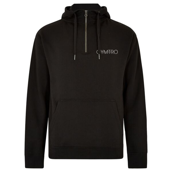 Regular fit 1/4 zip hoodie Thumbnail